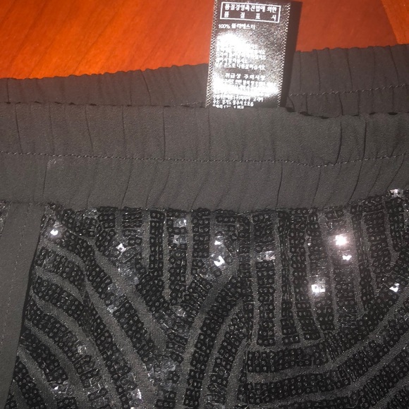 Prwnd papaya sequin short size S - Picture 5 of 9